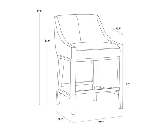 Aurora Counter Stool