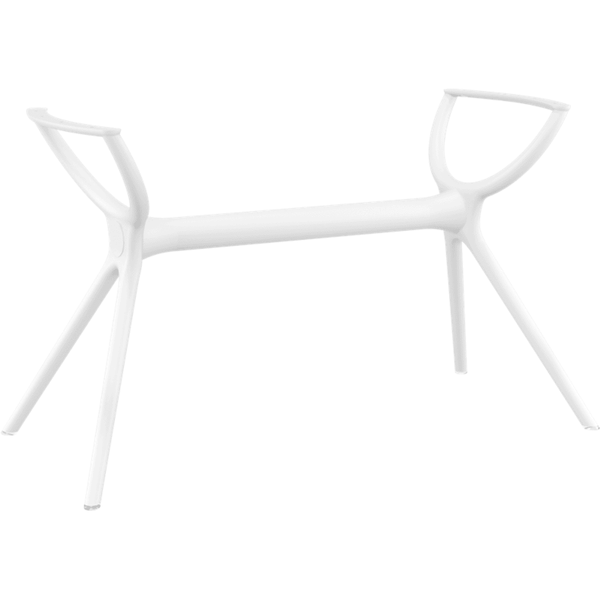 AIR LEGS MED - Resin Base - Rectangular - WHITE