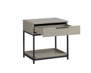 Rebel Nightstand Small  Black