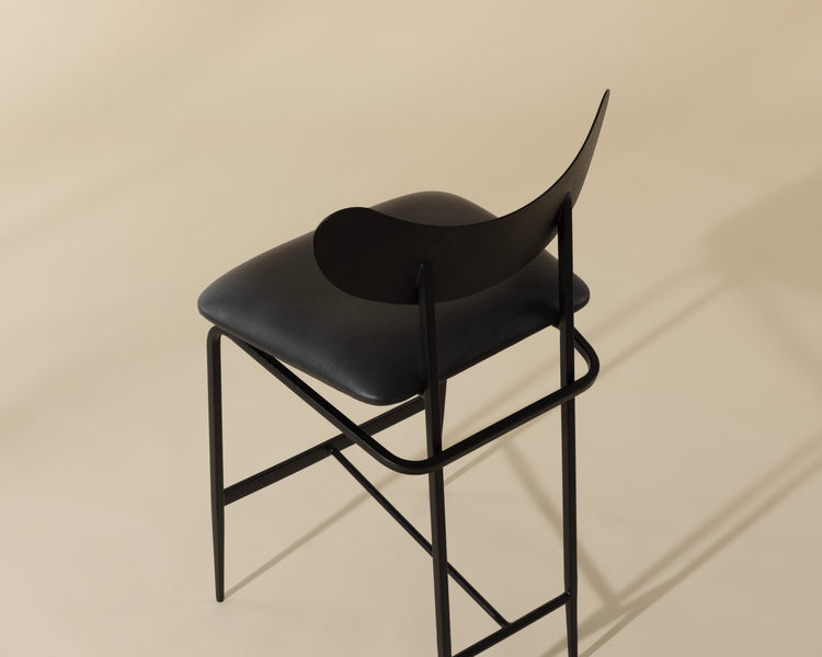 Gibbons Counter Stool  Black