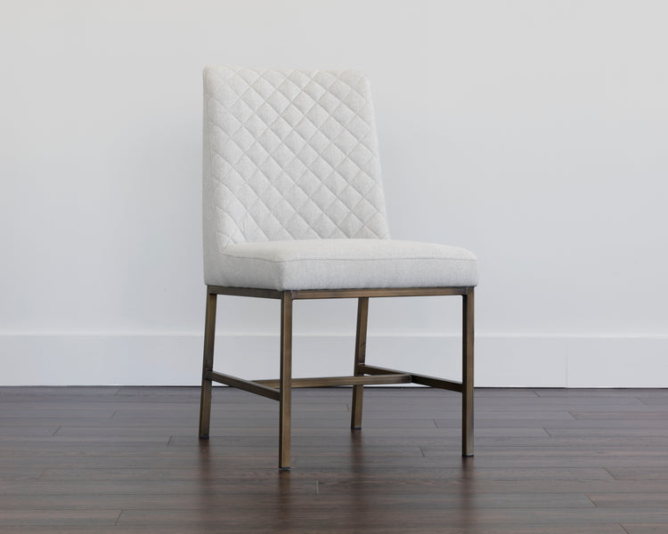 Leighland Dining Chair - Antique Brass