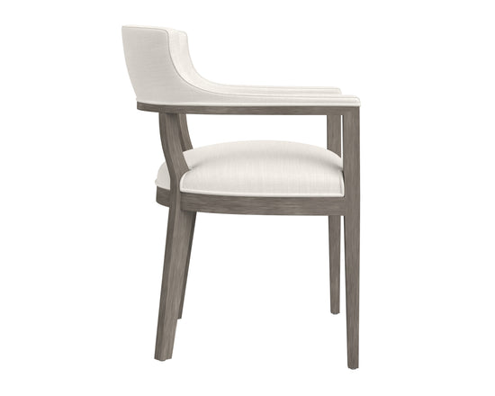 Brylea Dining Armchair  Ash Grey