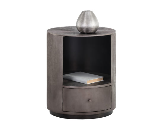 Siena Nightstand Round