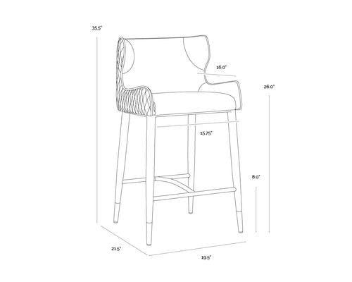 Gianni Counter Stool