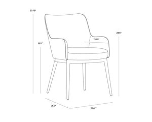 Franklin Dining Armchair