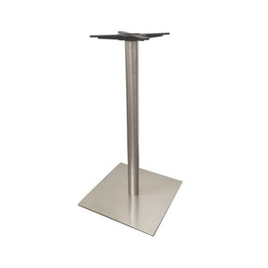 MODENA - STAINLESS STELL BASE - BAR HEIGHT - BRUSHED FINISH