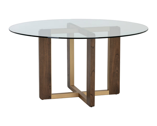 Rejane Dining Table Base  Gold