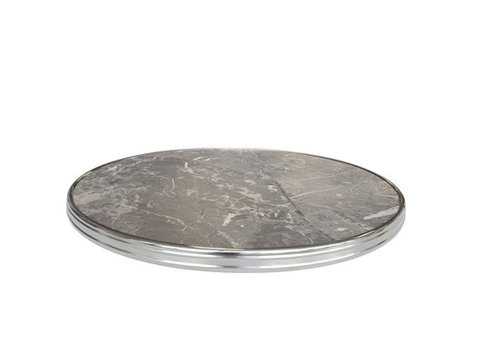 WERZALIT 24 - Table top - 144- MARBRE SICILE / INOX- 60cm