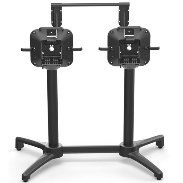 PERU SELF-LEVELING - Aluminum rectangular Base - Self-leveling - FLIP top - BLACK