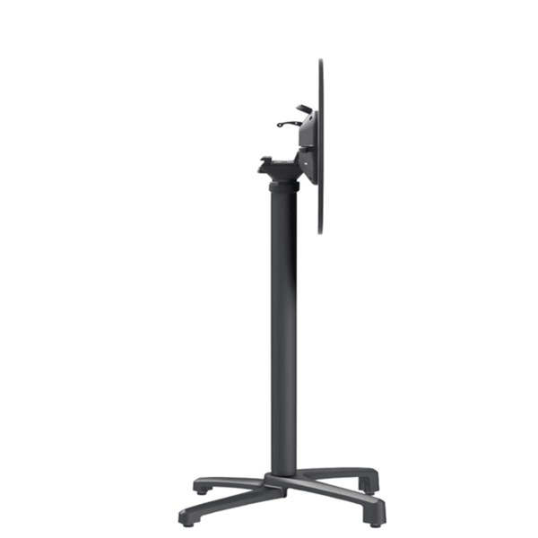 PERU SELF-LEVELING - Aluminum Base SELF-LEVELING - FLIP Top - BAR height - BLACK