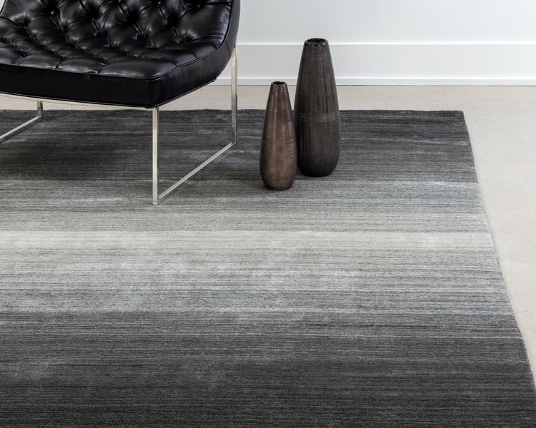 Lagos Handloomed Rug  Grey  9' X 12'