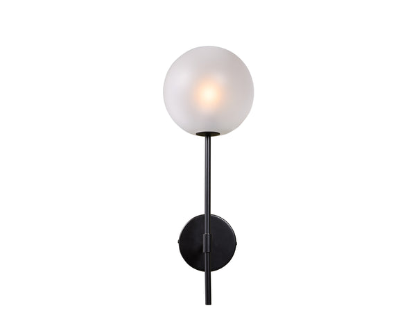 Izora Sconce  Black