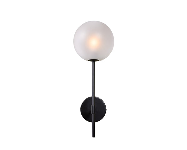 Izora Sconce  Black