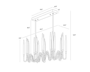 Hestia Chandelier Small