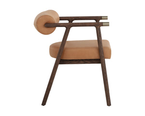 Sova Dining Armchair  Antique Brown