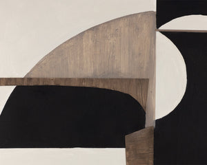 Good Neighbours (Set Of 2)  40" X 54"  Black Floater Frame