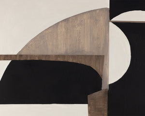 Good Neighbours (Set Of 2)  40" X 54"  Black Floater Frame