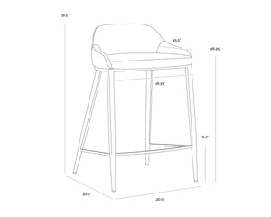 Astra Counter Stool
