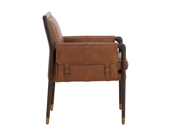 Mauti Dining Armchair  Brown