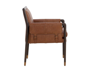 Mauti Dining Armchair  Brown