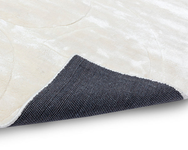 Caruso Handloomed Rug  Cream / Ivory  8' X 10'