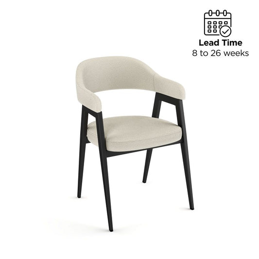 Carmen Armchair - upholstered seat and backrest