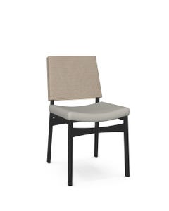 Kenzo Chair Upholstered Seat And Seagrass Backrest