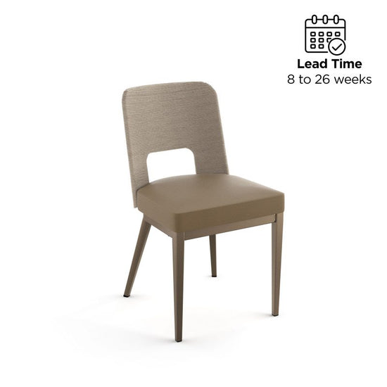 Chase Chair - upholstered seat seagrass backrest