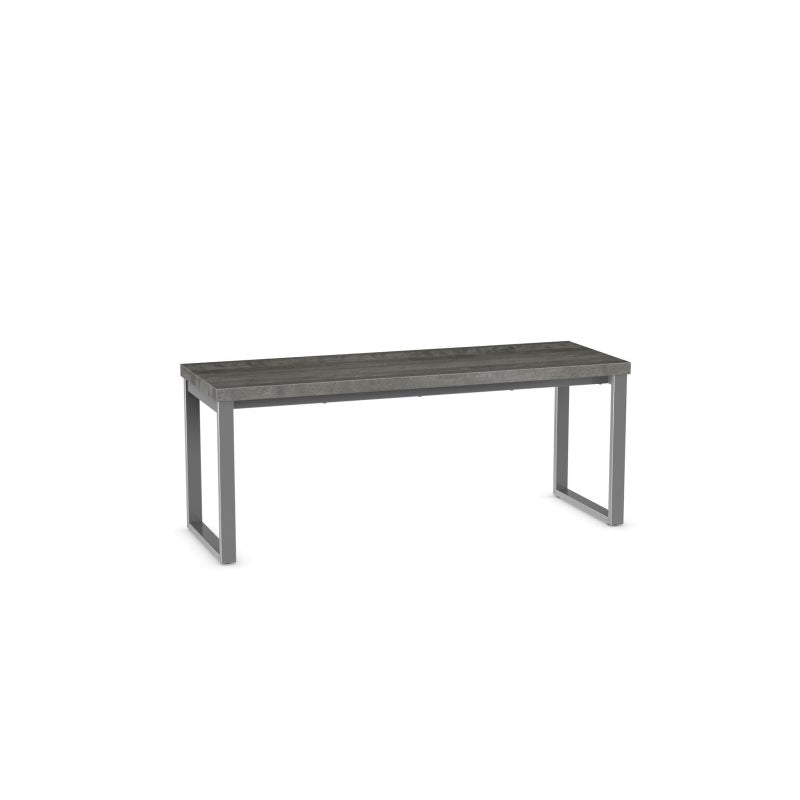 Dryden Bench (short version) - wood seat 