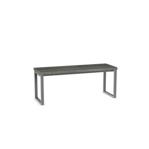 Dryden Bench (short version) - wood seat 