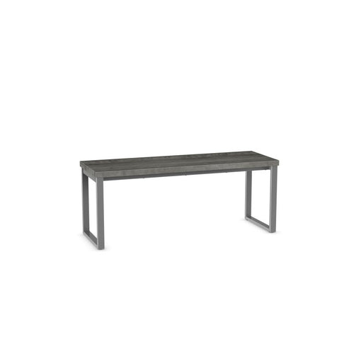Dryden Bench (short version) - wood seat 