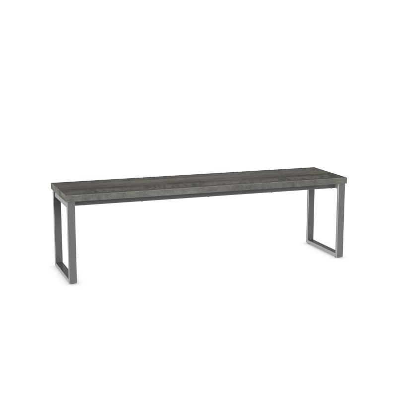 Dryden Bench (long version) - wood seat 
