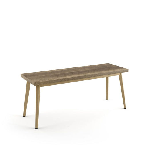 Benson Bench (short version) - wood seat 