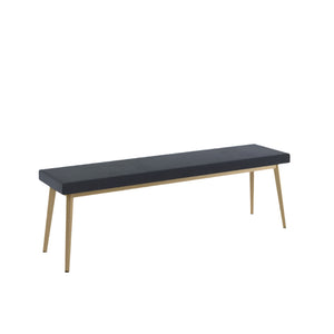 Benson Bench (long version) - upholstered seat 
