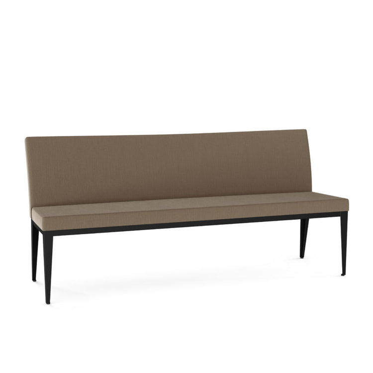 Pablo Bench (long version) - upholstered seat and backrest