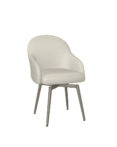 Weston Swivel Chair Upholstered Seat And Backrest