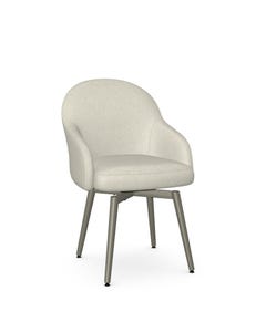 Weston Swivel Chair Upholstered Seat And Backrest