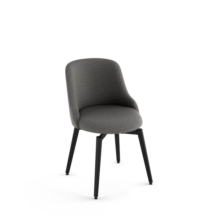 Giulia Swivel chair - upholstered seat and backrest