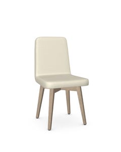 Walter Chair Upholstered Seat And Backrest With Solid Wood Base (Birch)