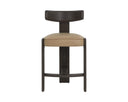 Horton Counter Stool  Dark Brown