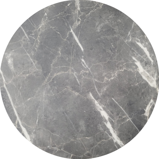 STSM 24 - Table Top - Round 60 cm - Supermatte Touch - SICILIAN MARBLE