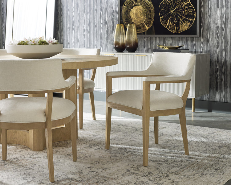 Brylea Dining Armchair  Natural