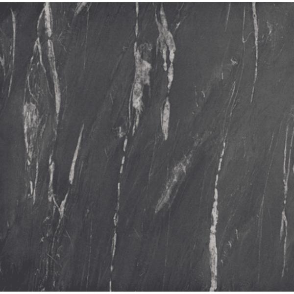 STSM 32 - Table Top - 80 cm x 80 cm - Supermatte Touch - BLACK MARBLE