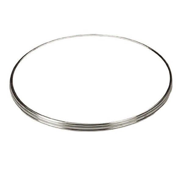 WERZALIT 24 - Table top - 001 - WHITE / STAINLESS - 60cm