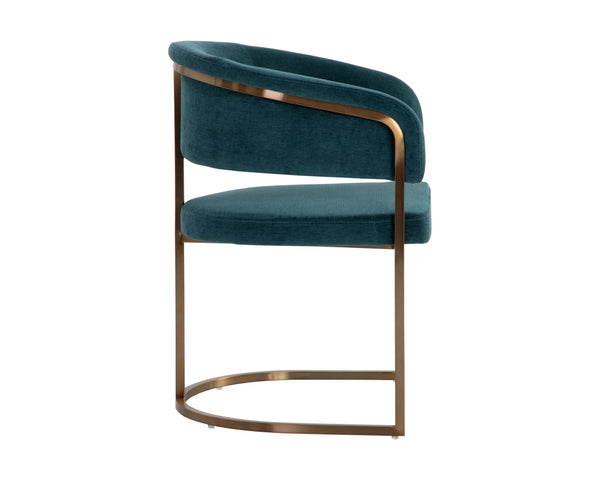 Marris Dining Armchair  Gold