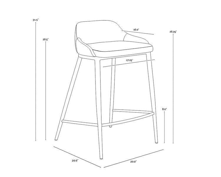 Astra Counter Stool