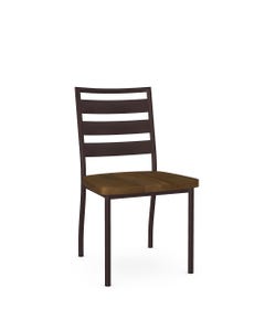 Tori Chair Solid Wood (Birch) Seat And Metal Backrest