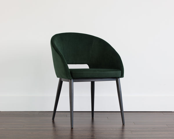 Thatcher Dining Armchair  Black
