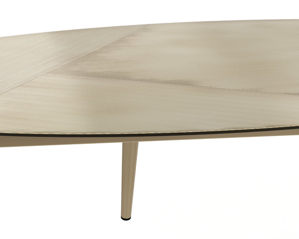 Tuner Coffee Table Oval