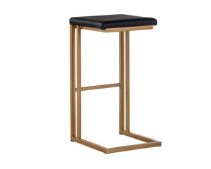 Boone Barstool  Champagne Gold  | Set of 2